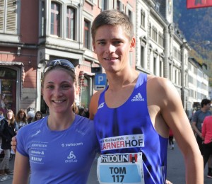 Unsere besten Glarner Ausdauersportler: Lydia Hiernickel und Tom Elmer