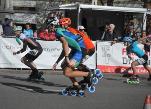 Rasanter Start der Inline Skater